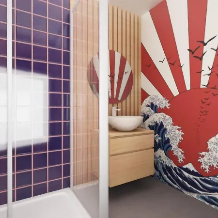 Japan Vibes, Insolite, Jeux Et Balneo A شقة